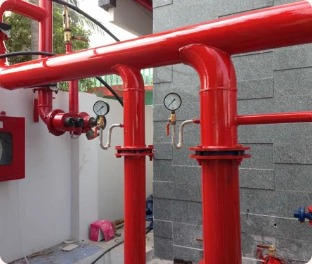 Outdoor pipeline